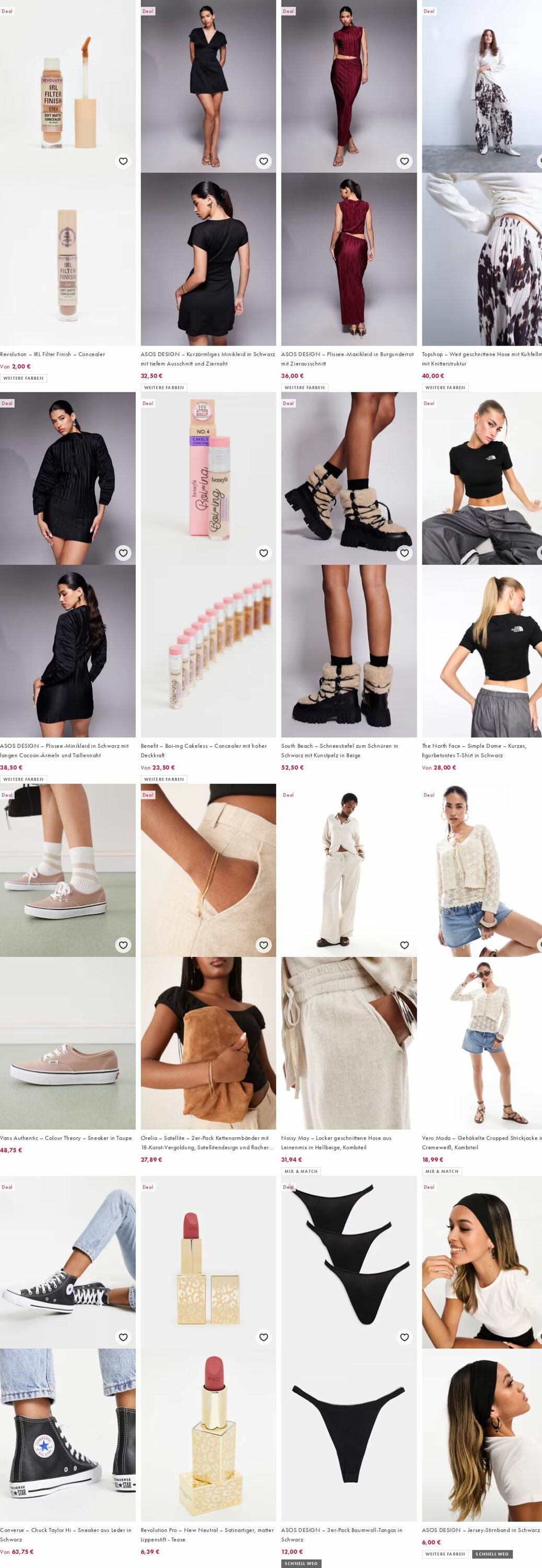 Prospekt Asos 22.09.2025 - 01.10.2025