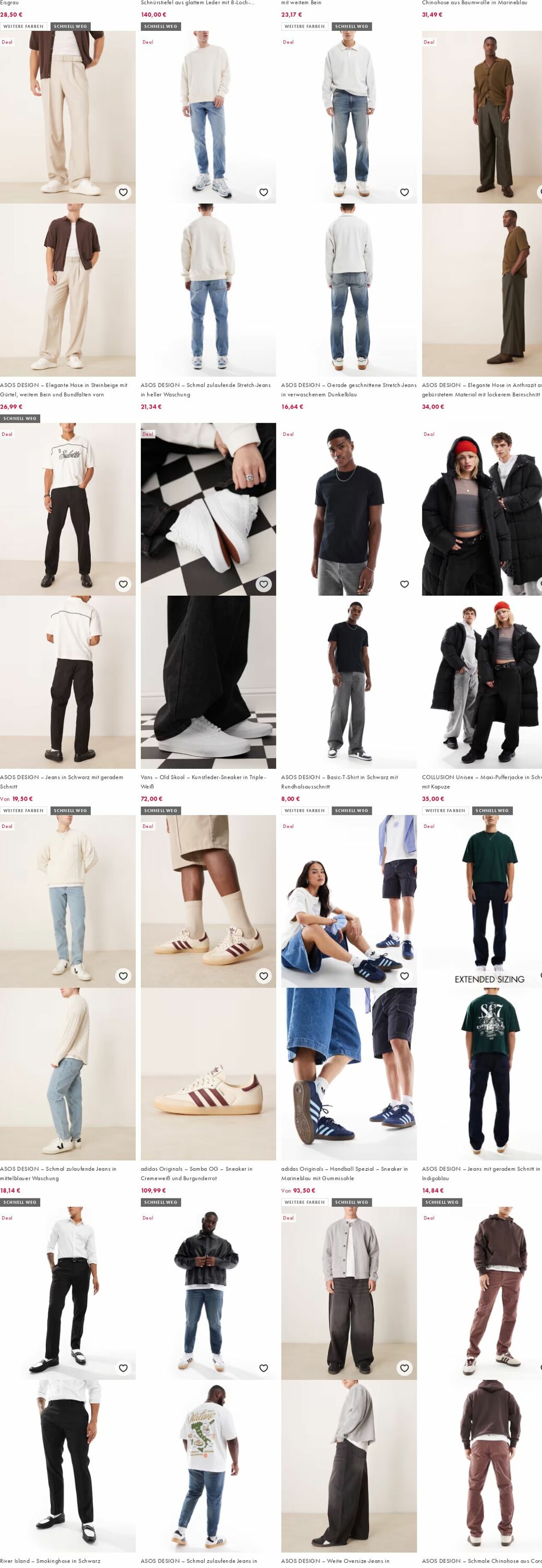 Prospekt Asos 22.09.2025 - 01.10.2025