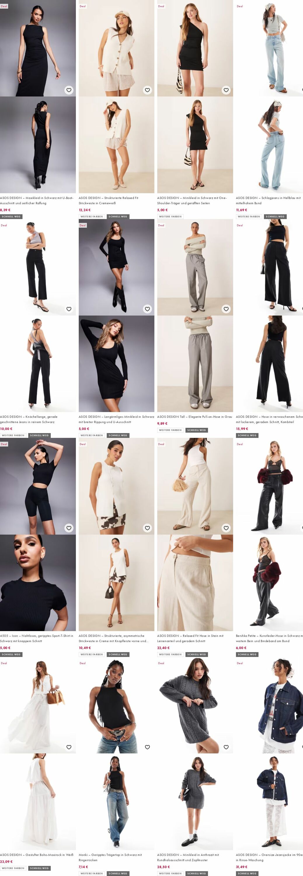 Prospekt Asos 22.09.2025 - 01.10.2025