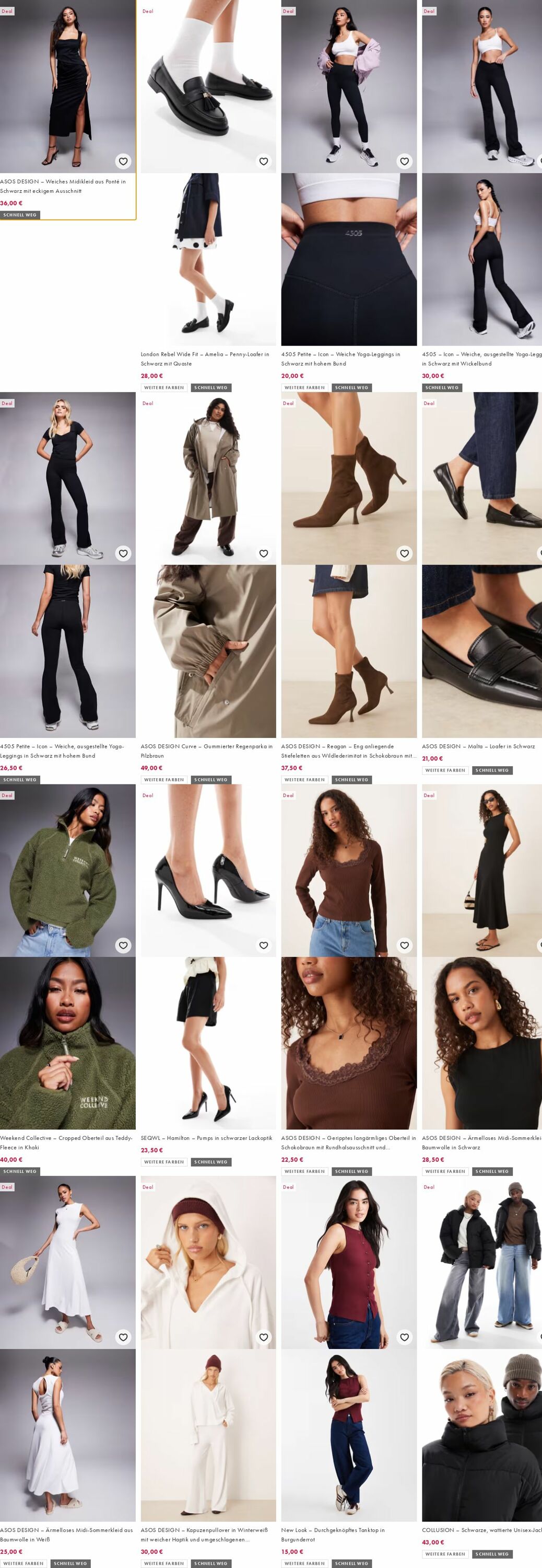 Prospekt Asos 22.09.2025 - 01.10.2025