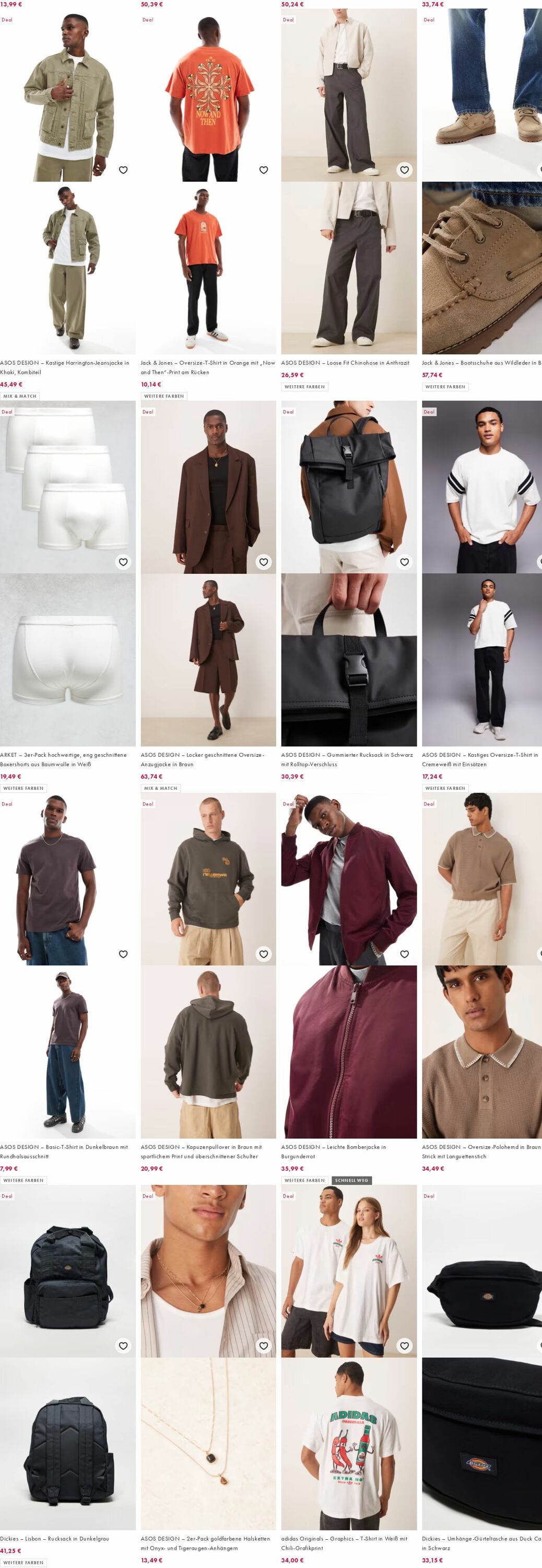 Prospekt Asos 13.10.2025 - 22.10.2025