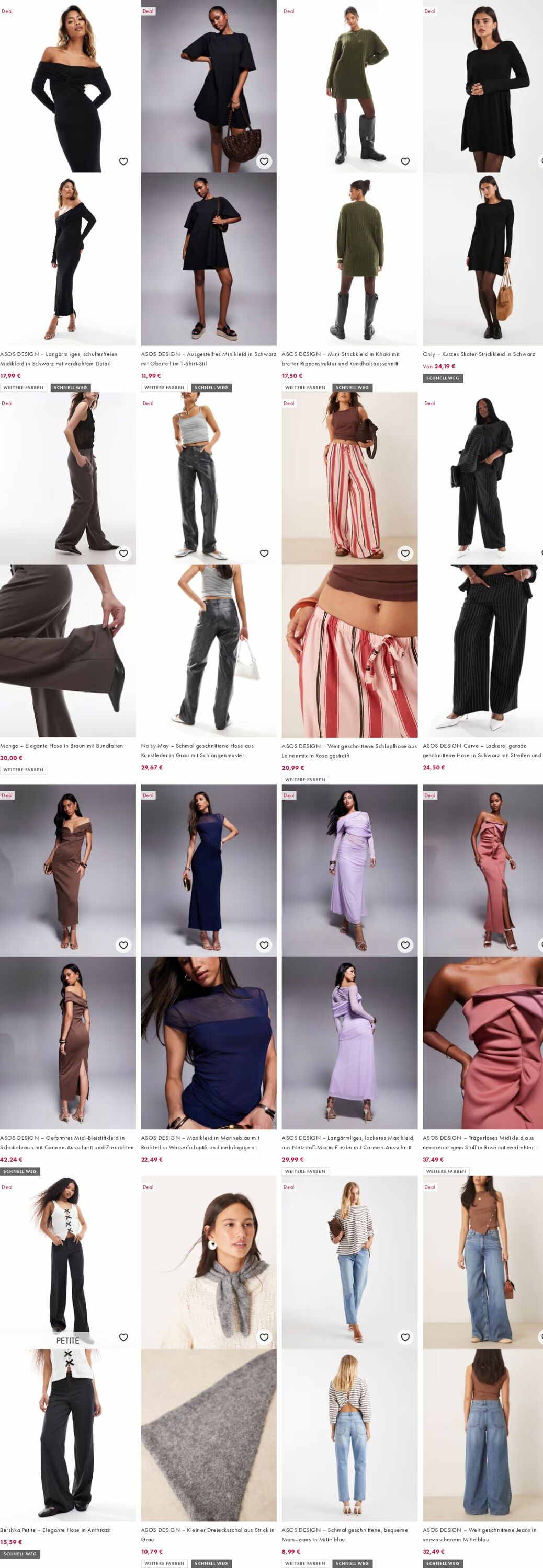 Prospekt Asos 13.10.2025 - 22.10.2025