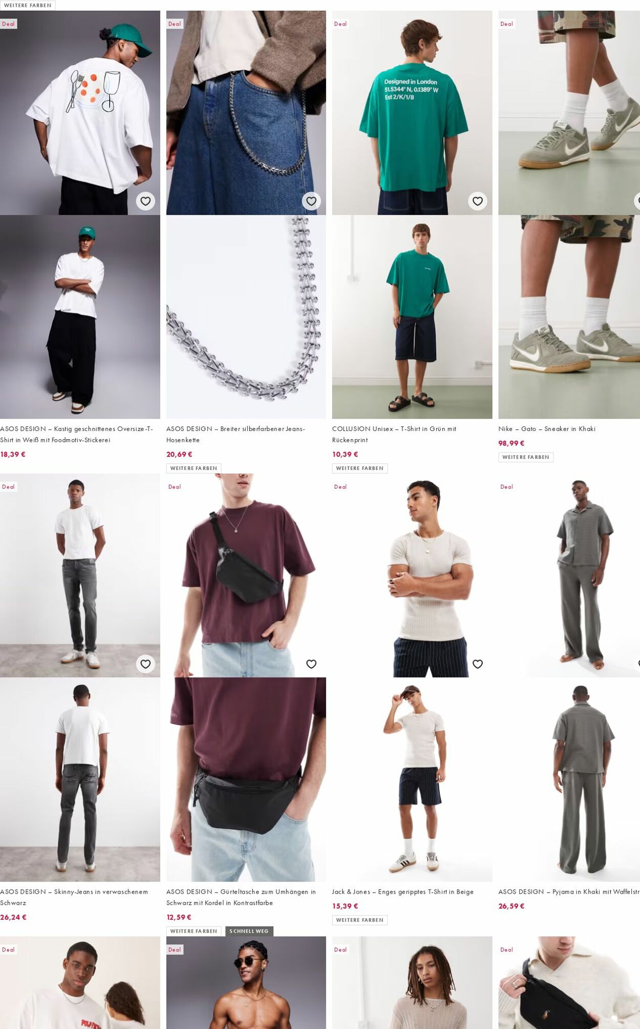 Prospekt Asos 13.10.2025 - 22.10.2025