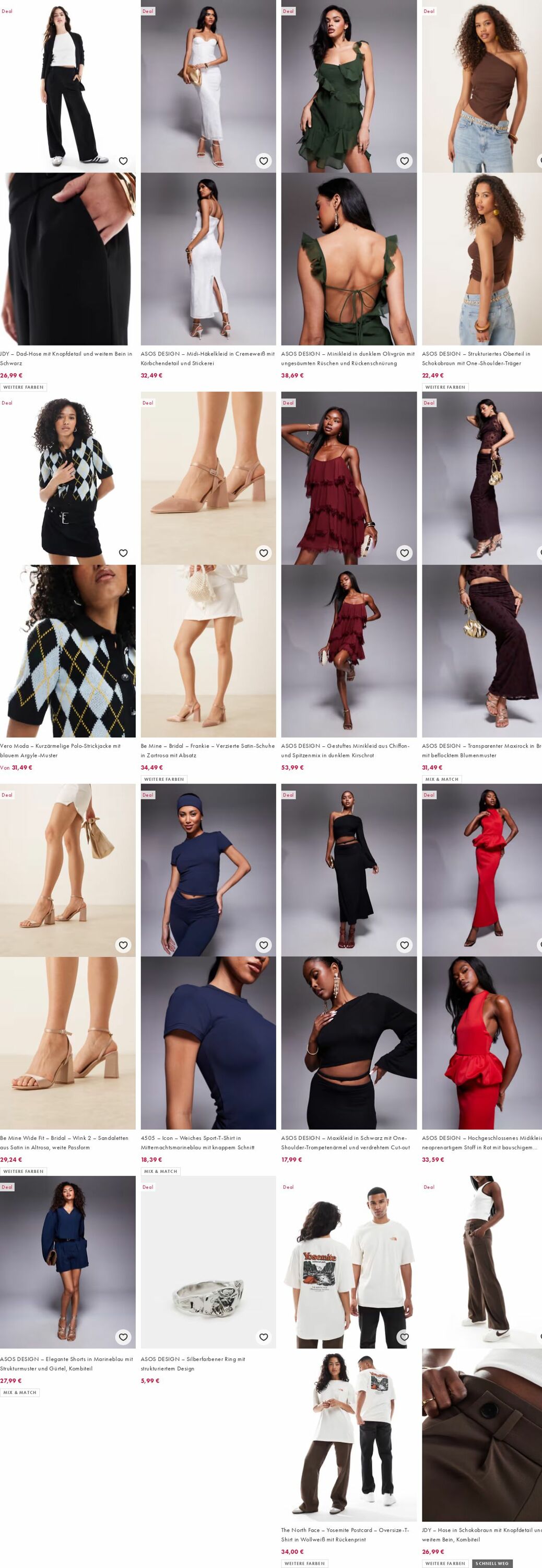 Prospekt Asos 13.10.2025 - 22.10.2025