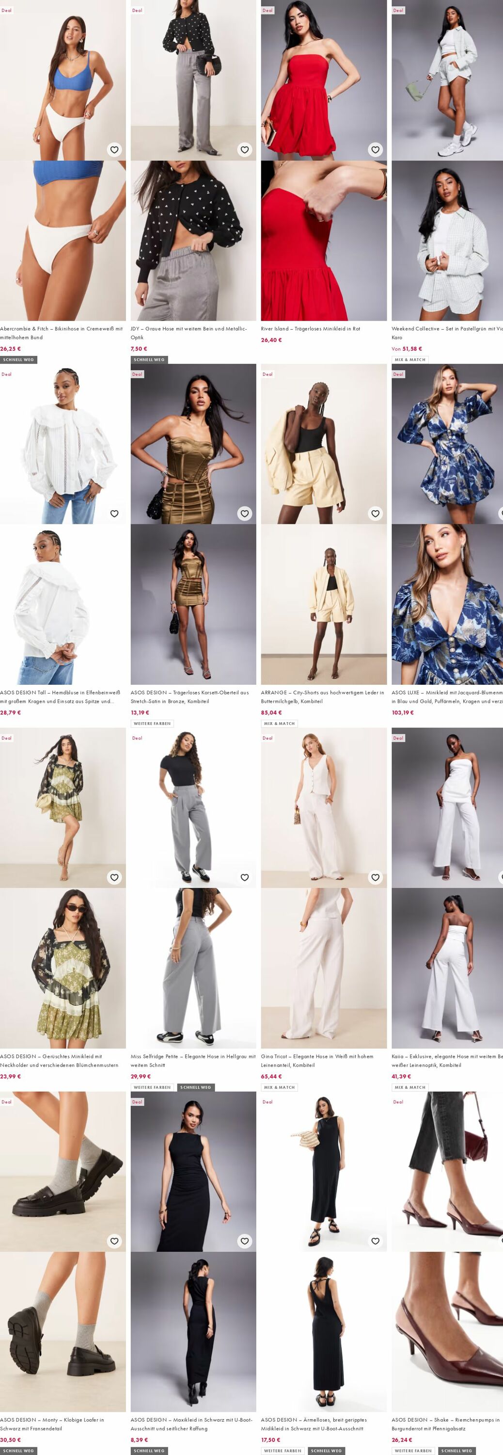 Prospekt Asos 29.09.2025 - 08.10.2025