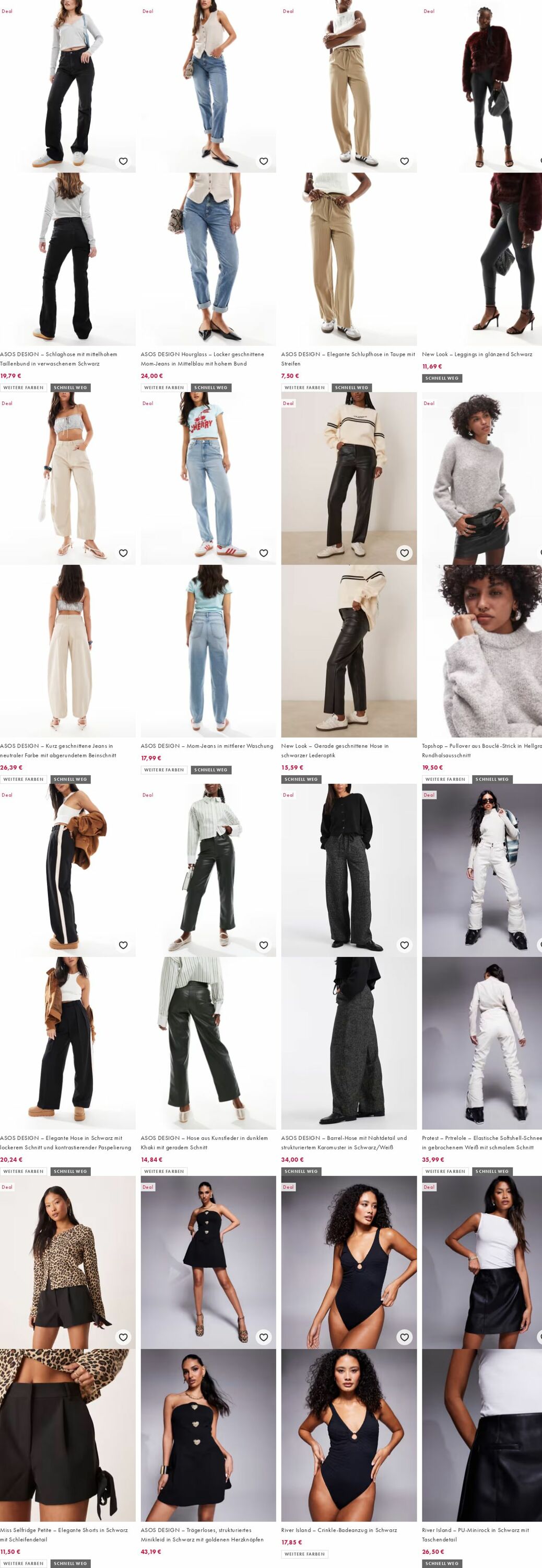 Prospekt Asos 29.09.2025 - 08.10.2025