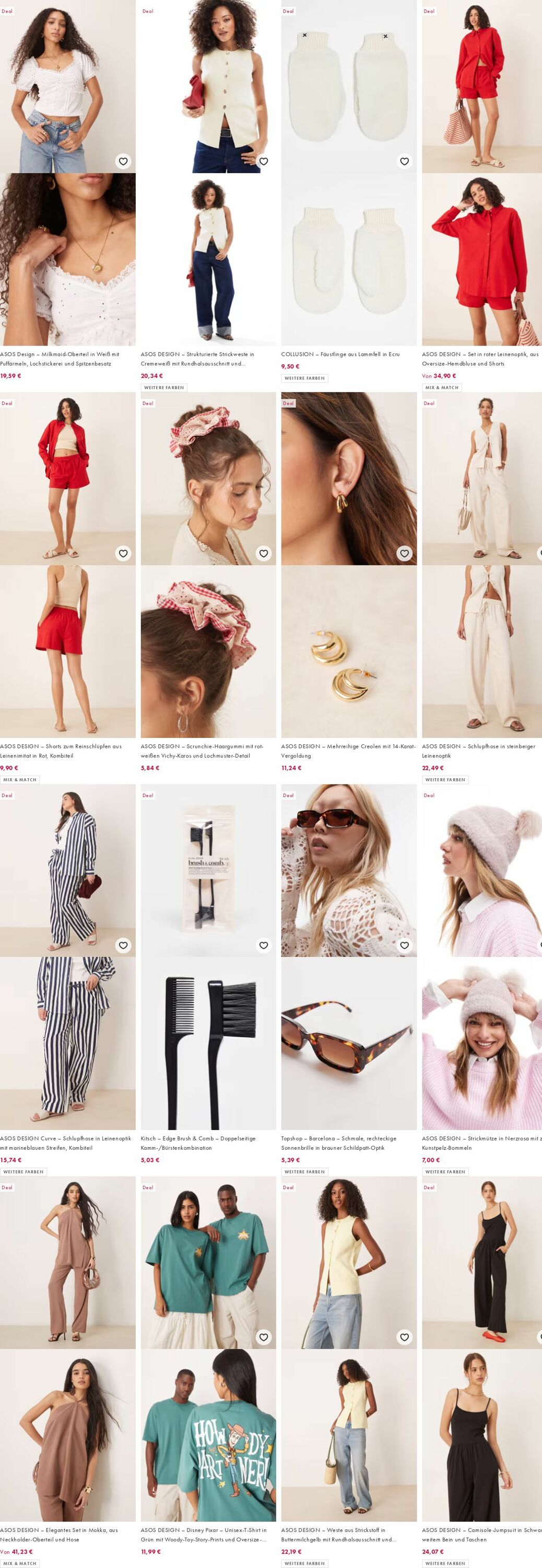 Prospekt Asos 29.09.2025 - 08.10.2025