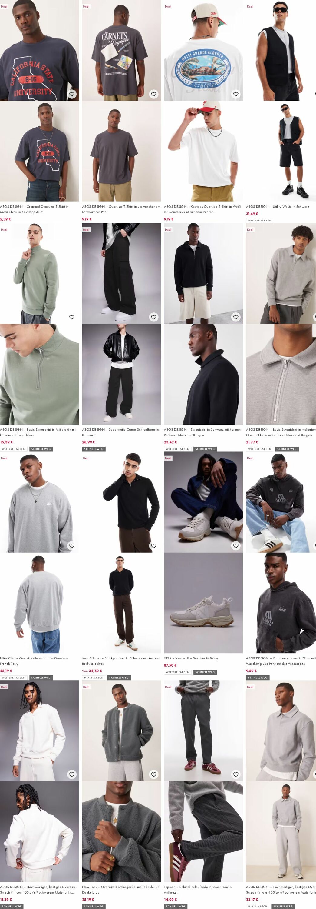 Prospekt Asos 29.09.2025 - 08.10.2025