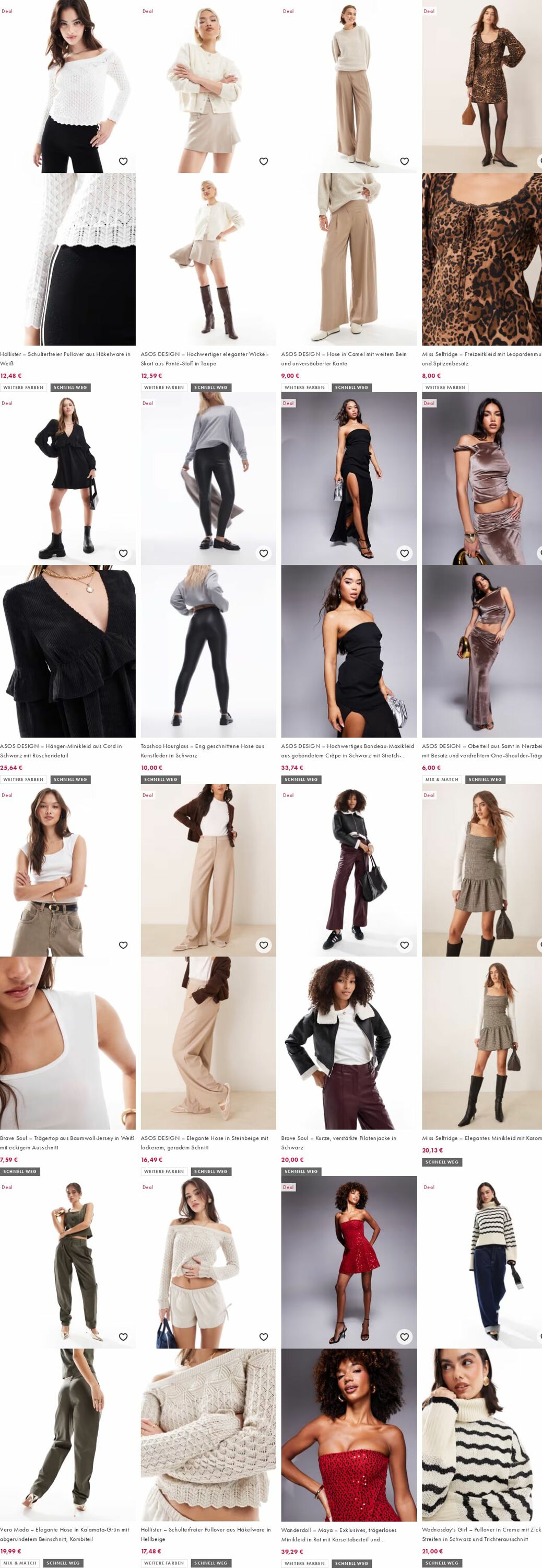Prospekt Asos 29.09.2025 - 08.10.2025