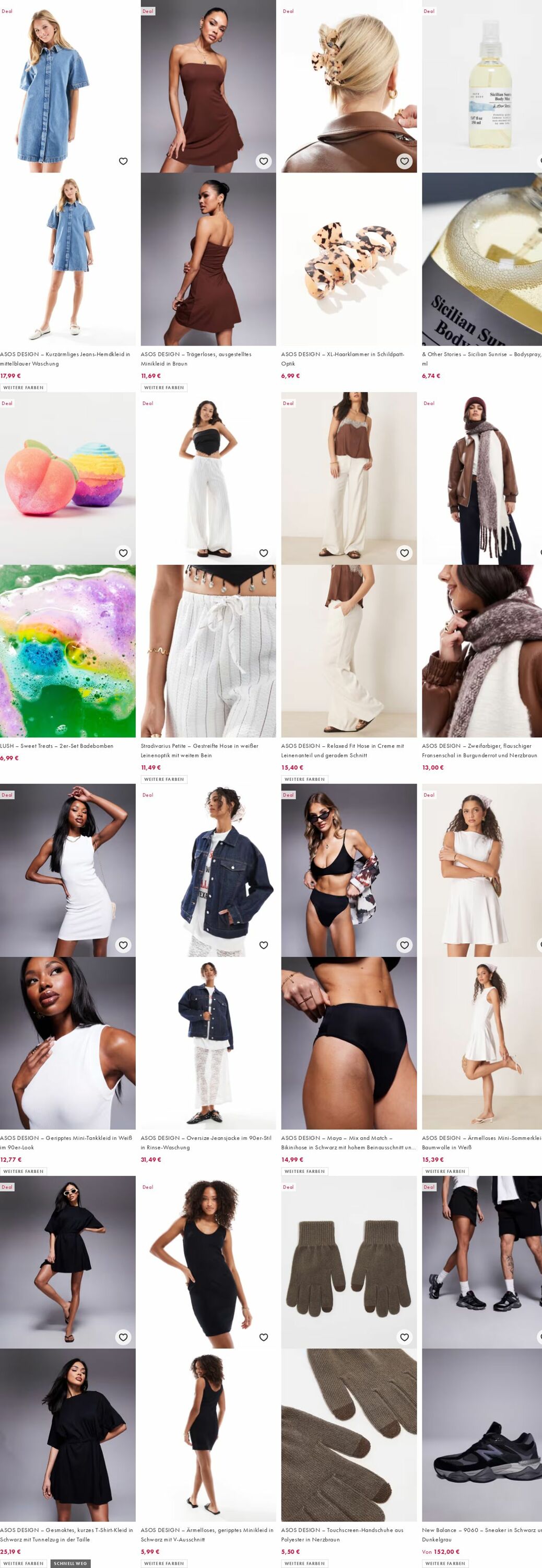 Prospekt Asos 29.09.2025 - 08.10.2025