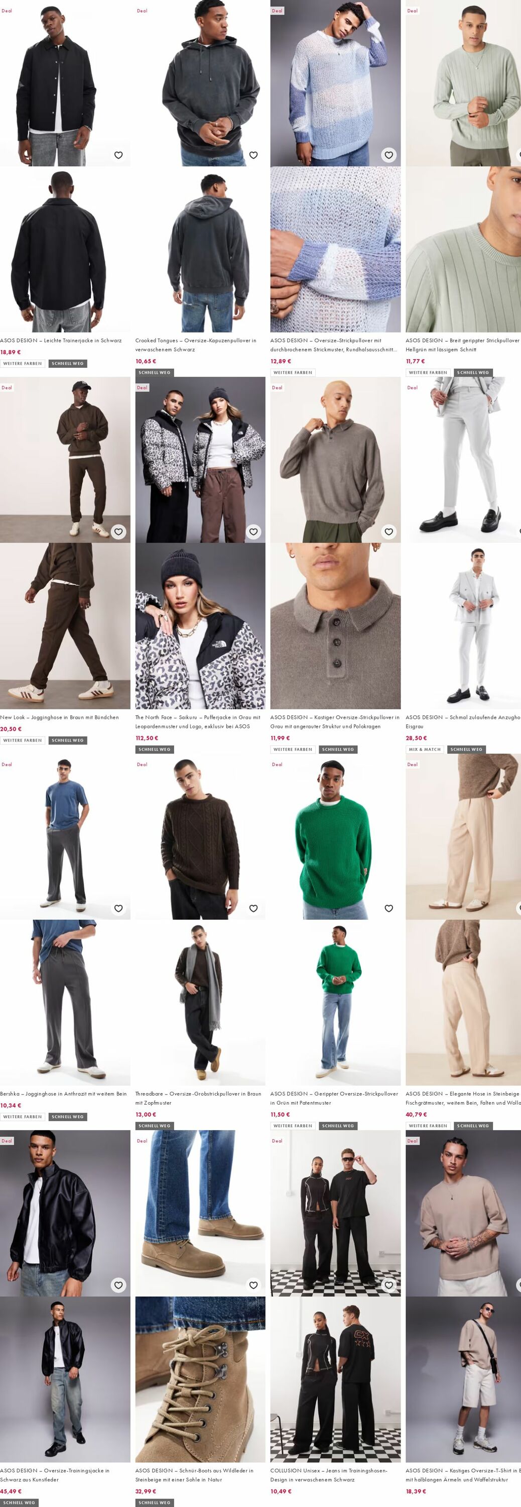 Prospekt Asos 29.09.2025 - 08.10.2025