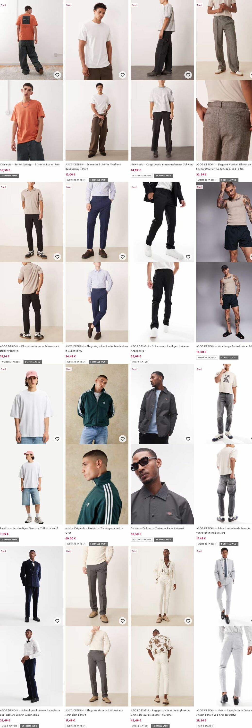 Prospekt Asos 29.09.2025 - 08.10.2025