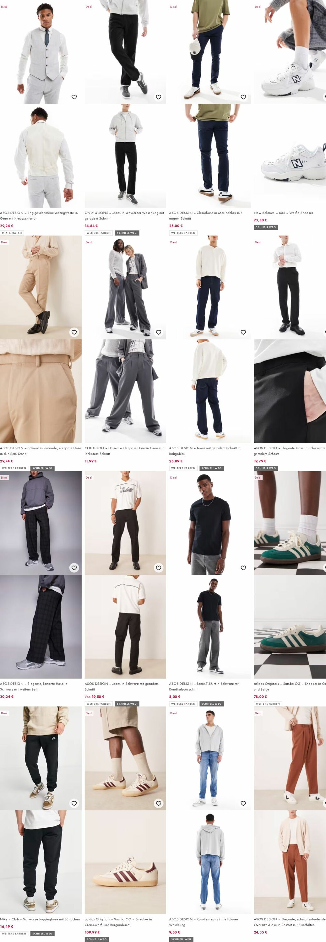 Prospekt Asos 29.09.2025 - 08.10.2025