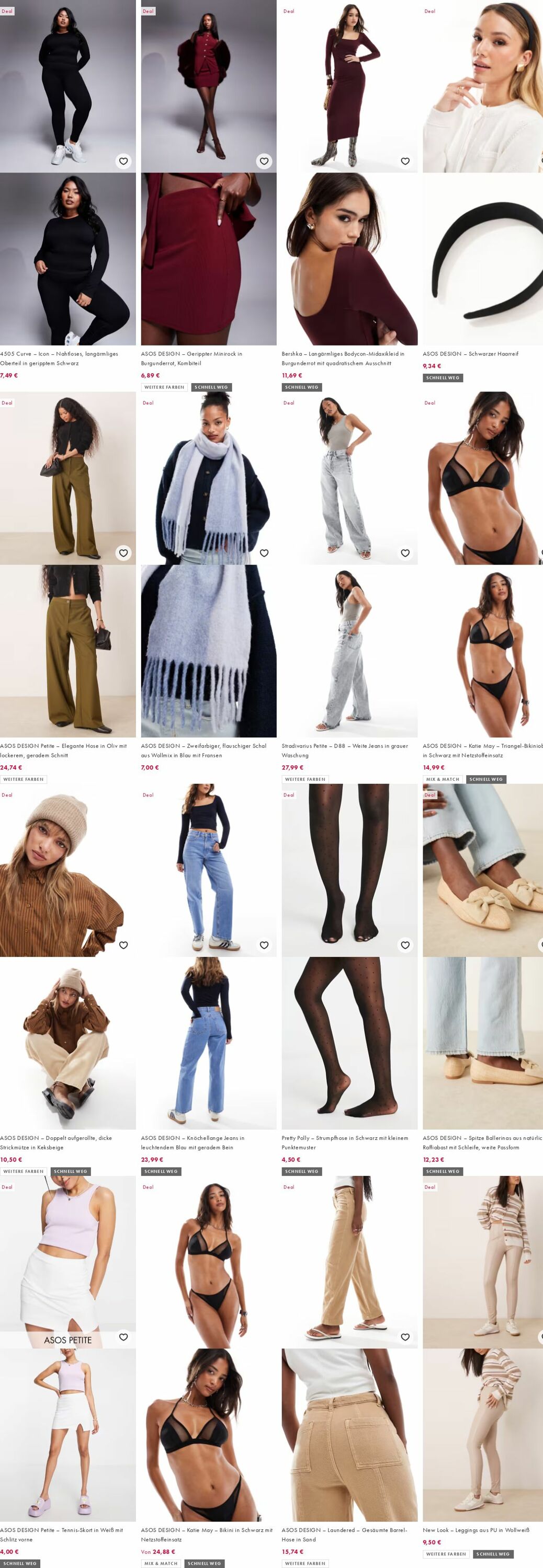 Prospekt Asos 29.09.2025 - 08.10.2025