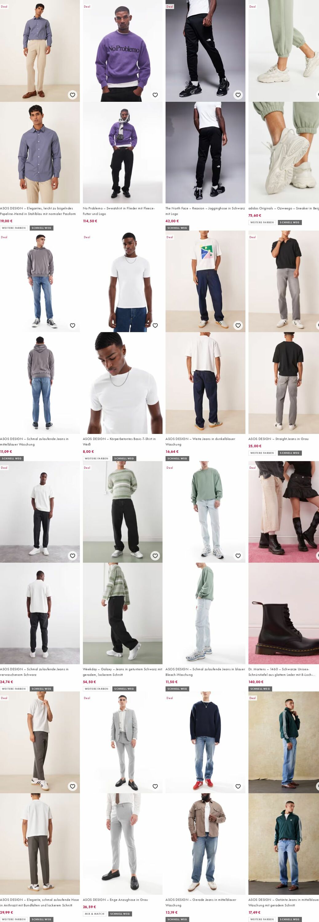 Prospekt Asos 29.09.2025 - 08.10.2025