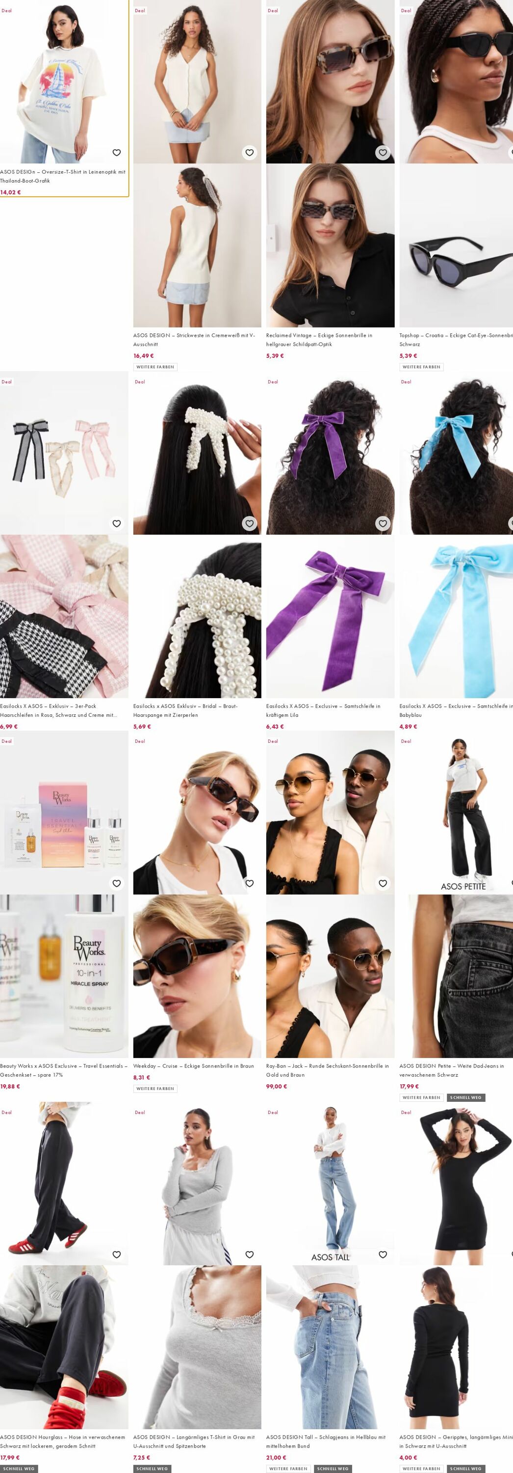 Prospekt Asos 29.09.2025 - 08.10.2025
