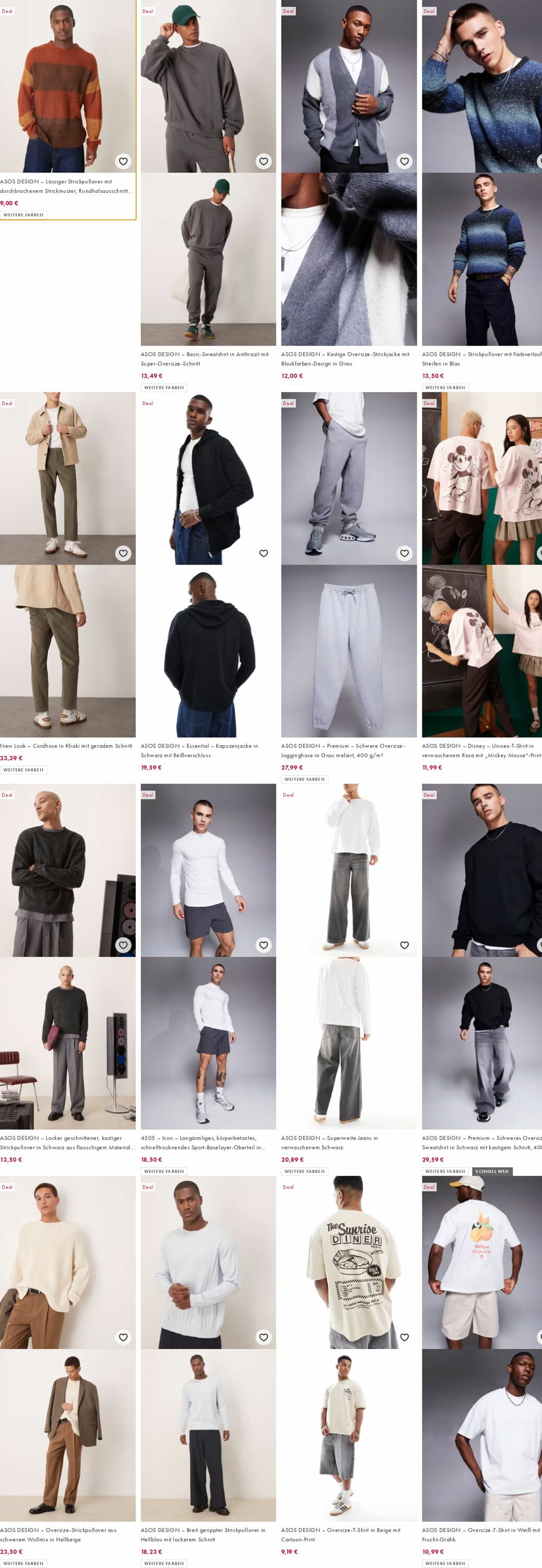 Prospekt Asos 29.09.2025 - 08.10.2025