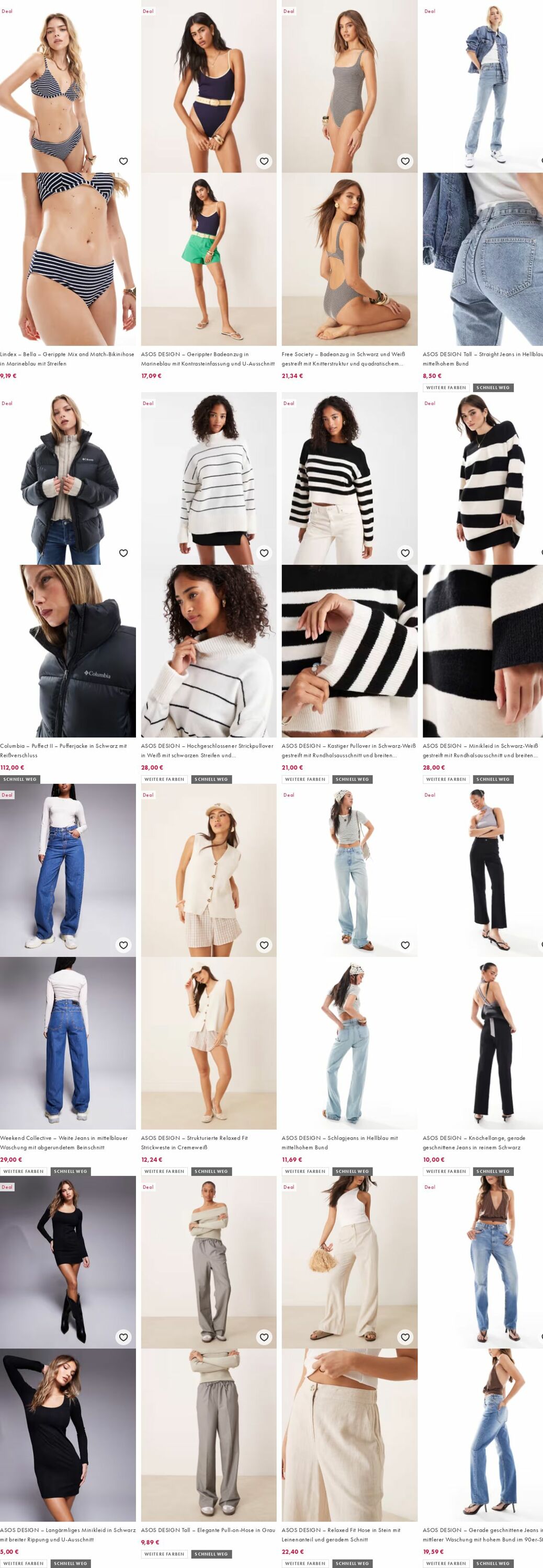 Prospekt Asos 29.09.2025 - 08.10.2025