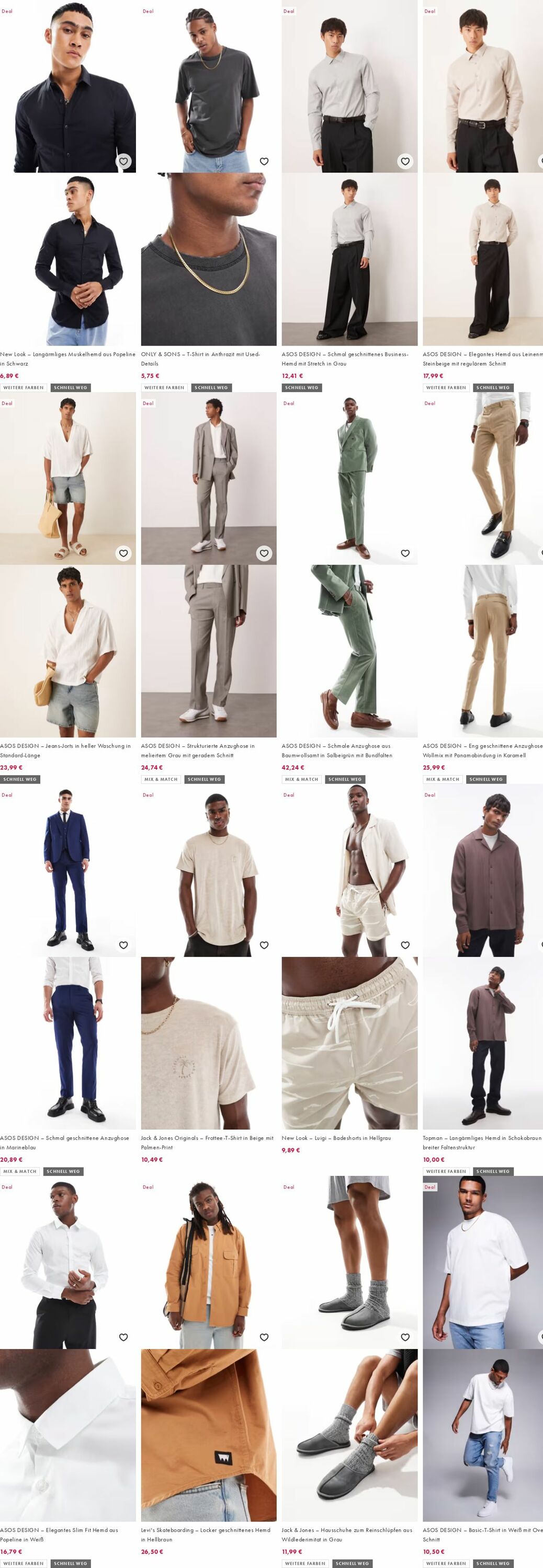 Prospekt Asos 29.09.2025 - 08.10.2025