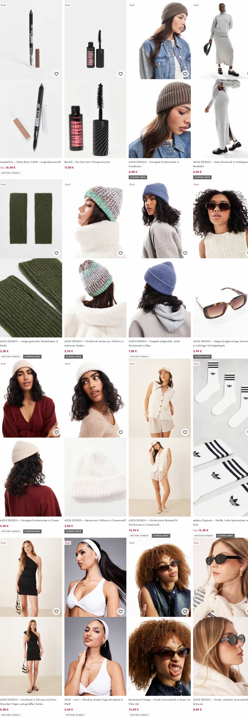 Prospekt Asos 29.09.2025 - 08.10.2025