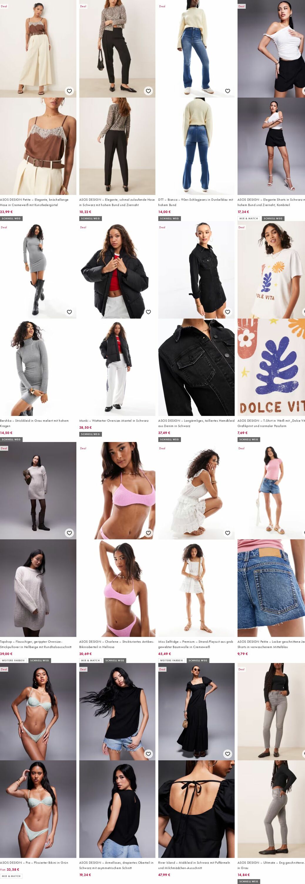 Prospekt Asos 29.09.2025 - 08.10.2025