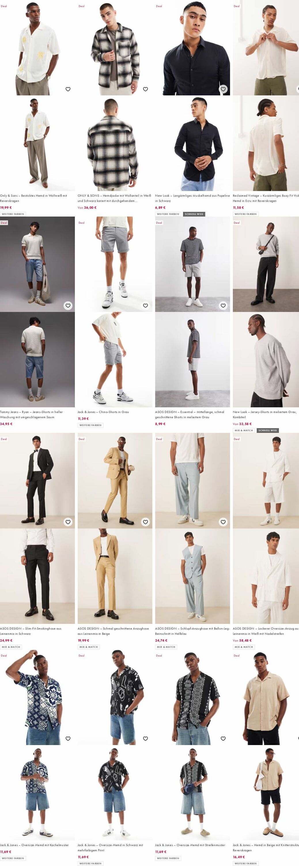 Prospekt Asos 29.09.2025 - 08.10.2025