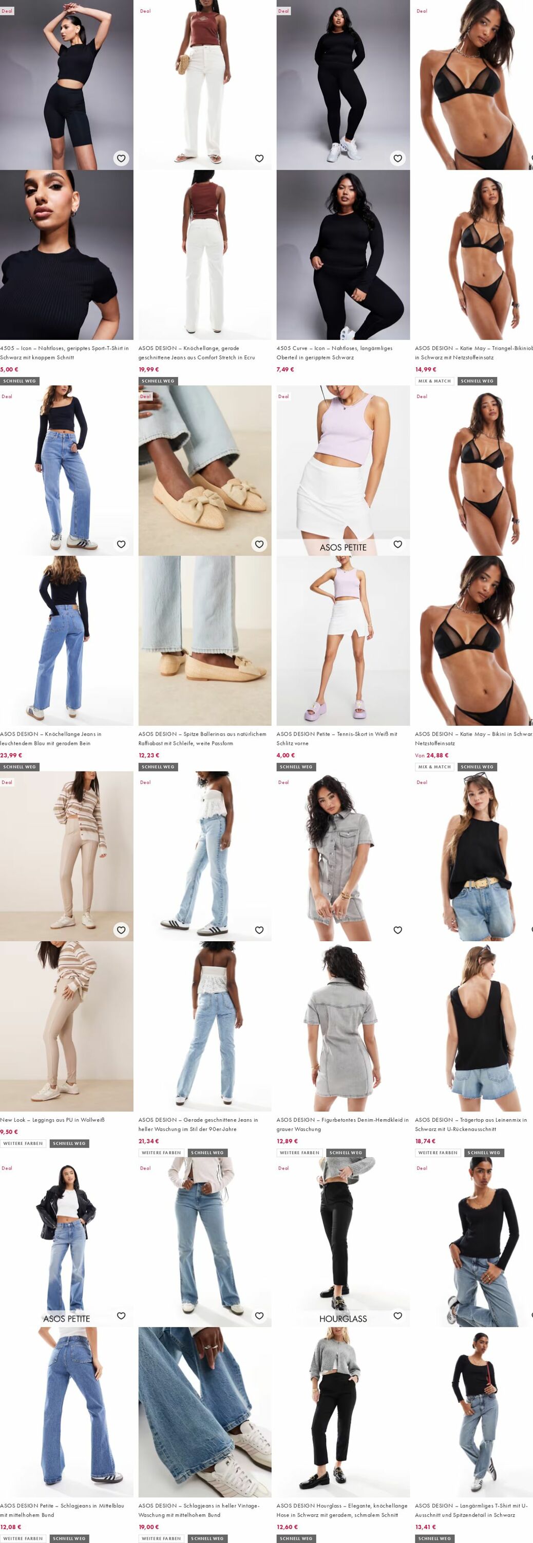 Prospekt Asos 29.09.2025 - 08.10.2025