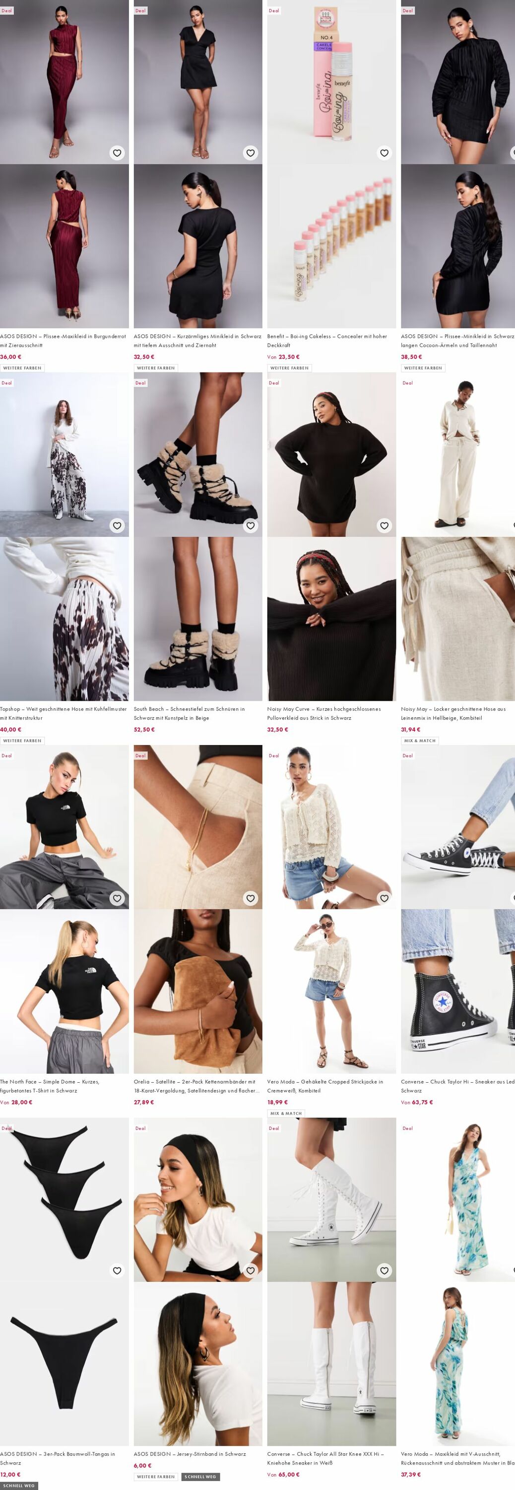 Prospekt Asos 29.09.2025 - 08.10.2025