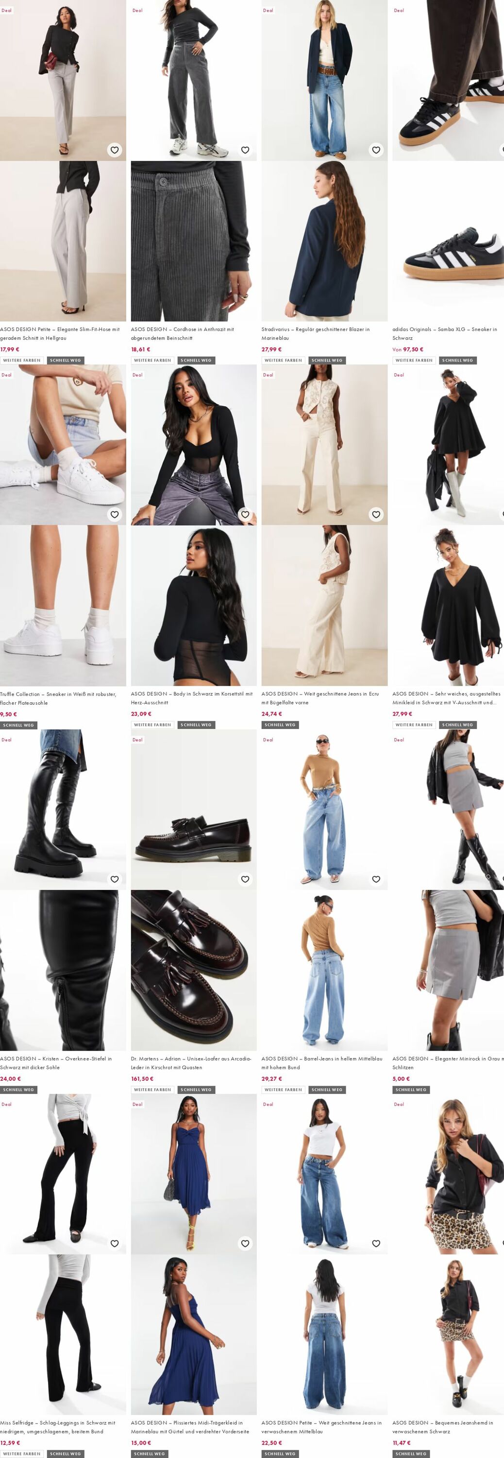 Prospekt Asos 29.09.2025 - 08.10.2025
