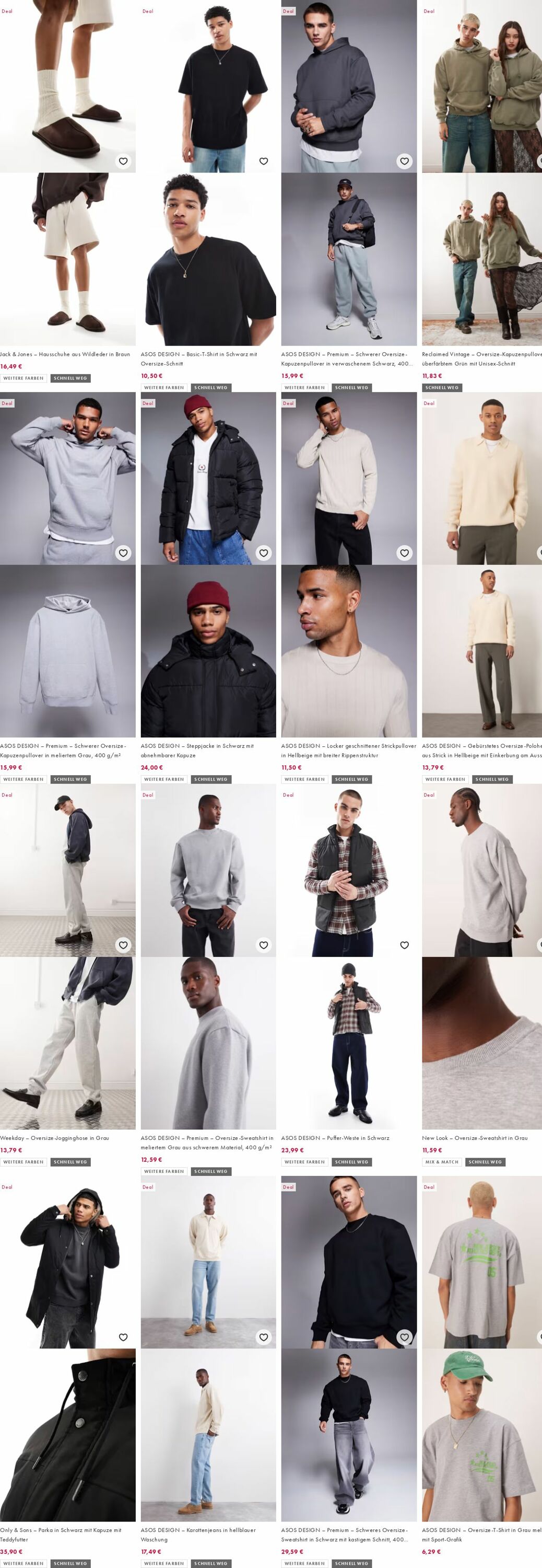 Prospekt Asos 29.09.2025 - 08.10.2025