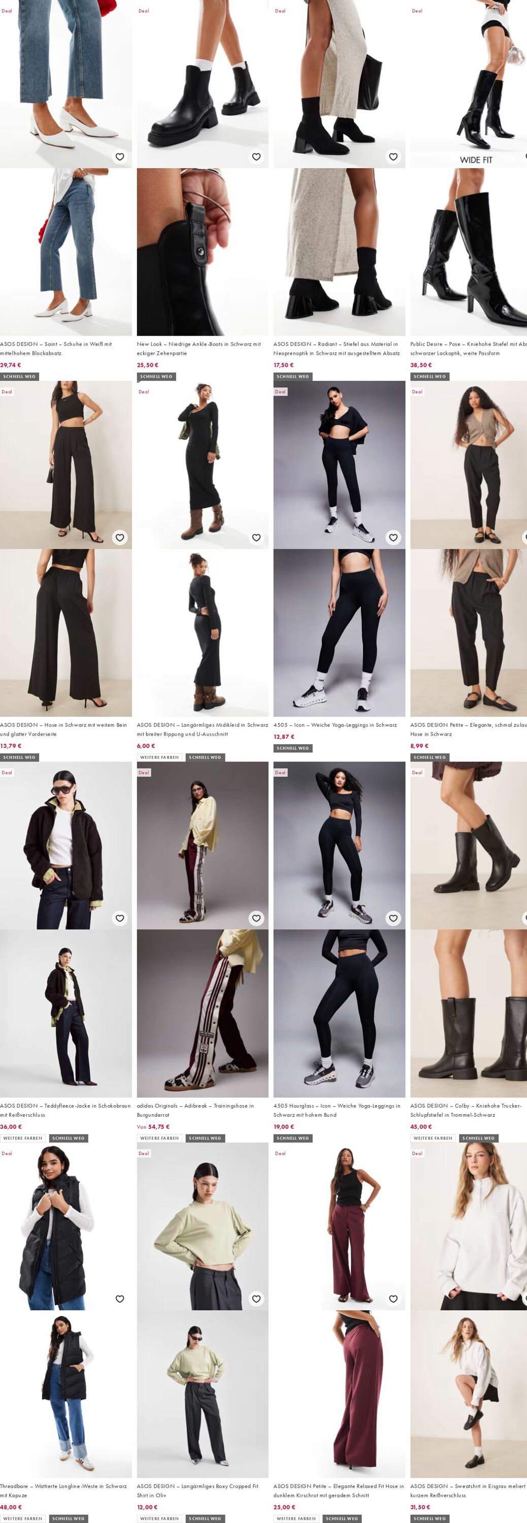 Prospekt Asos 29.09.2025 - 08.10.2025