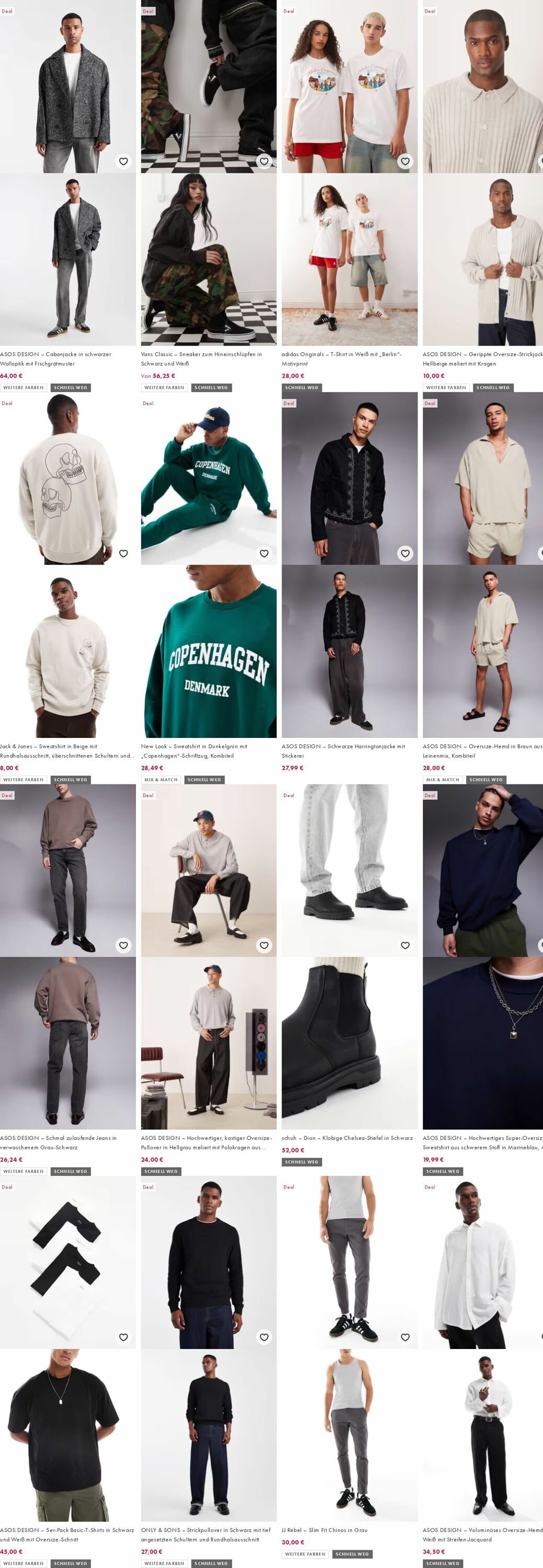 Prospekt Asos 29.09.2025 - 08.10.2025