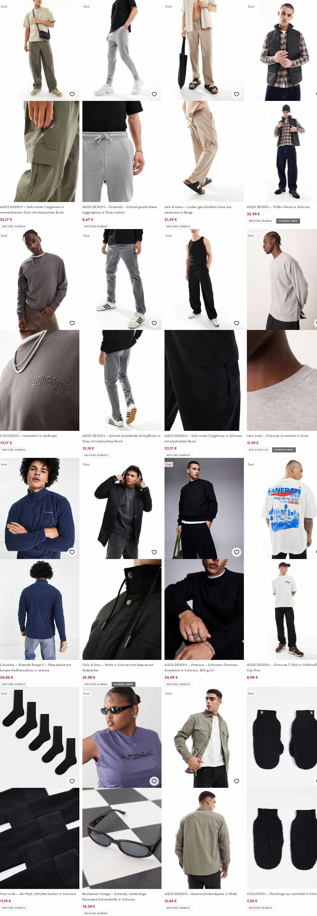 Prospekt Asos 29.09.2025 - 08.10.2025