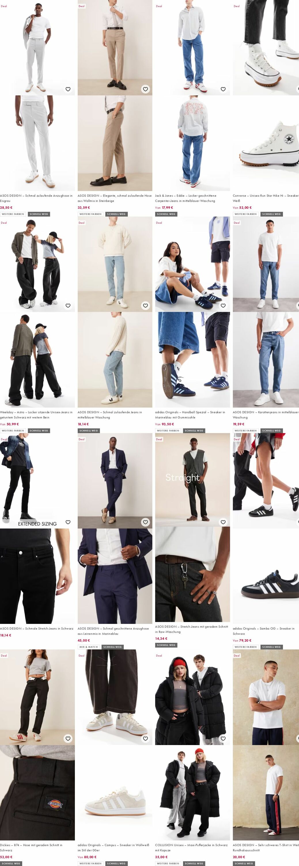 Prospekt Asos 29.09.2025 - 08.10.2025