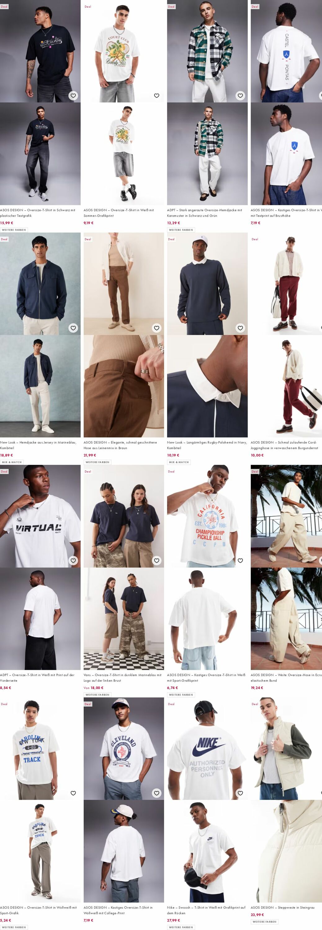 Prospekt Asos 29.09.2025 - 08.10.2025
