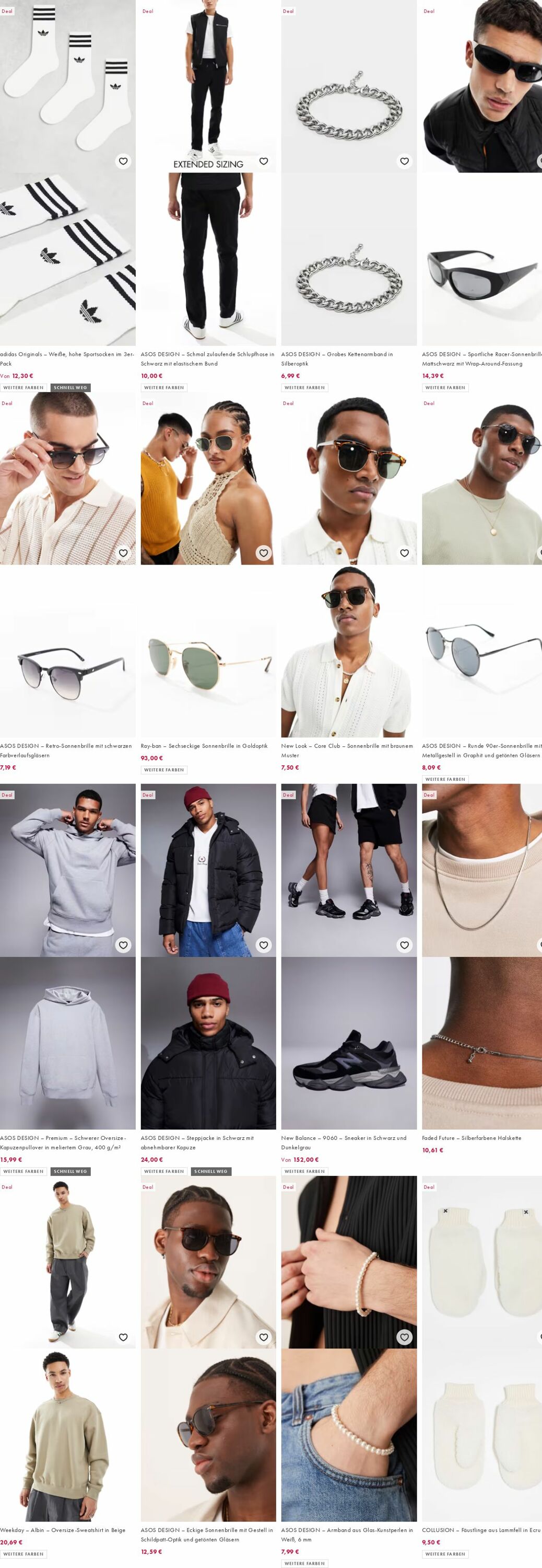 Prospekt Asos 29.09.2025 - 08.10.2025