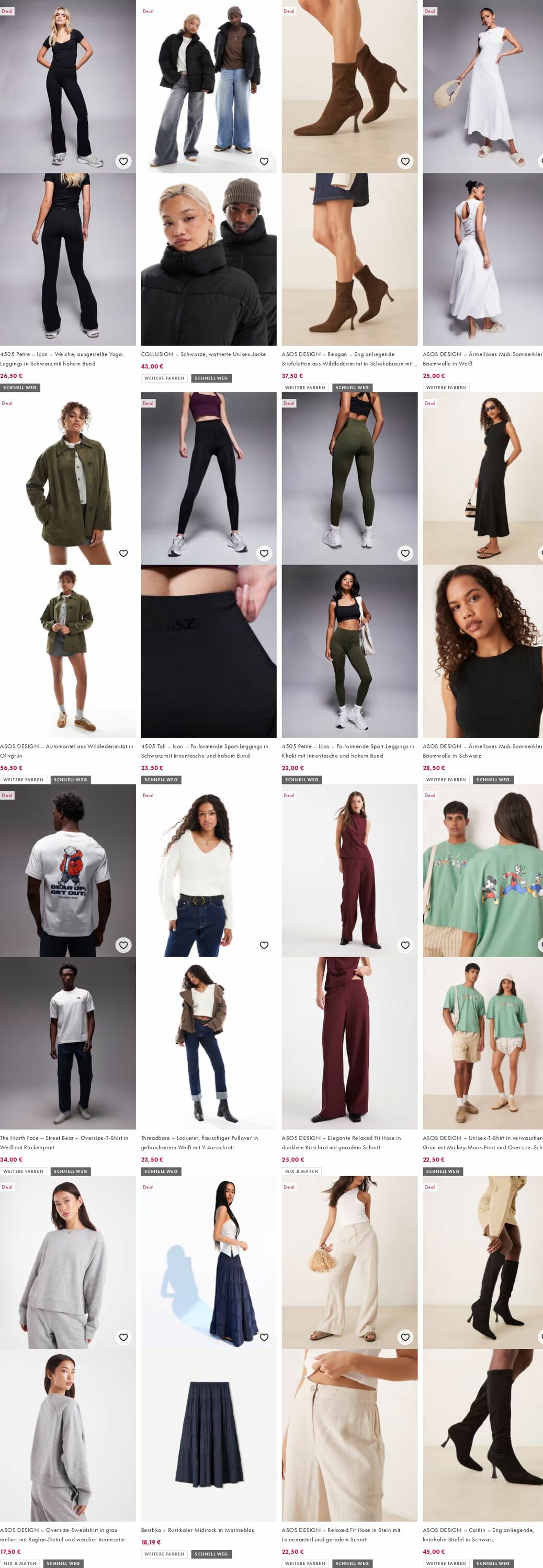 Prospekt Asos 29.09.2025 - 08.10.2025