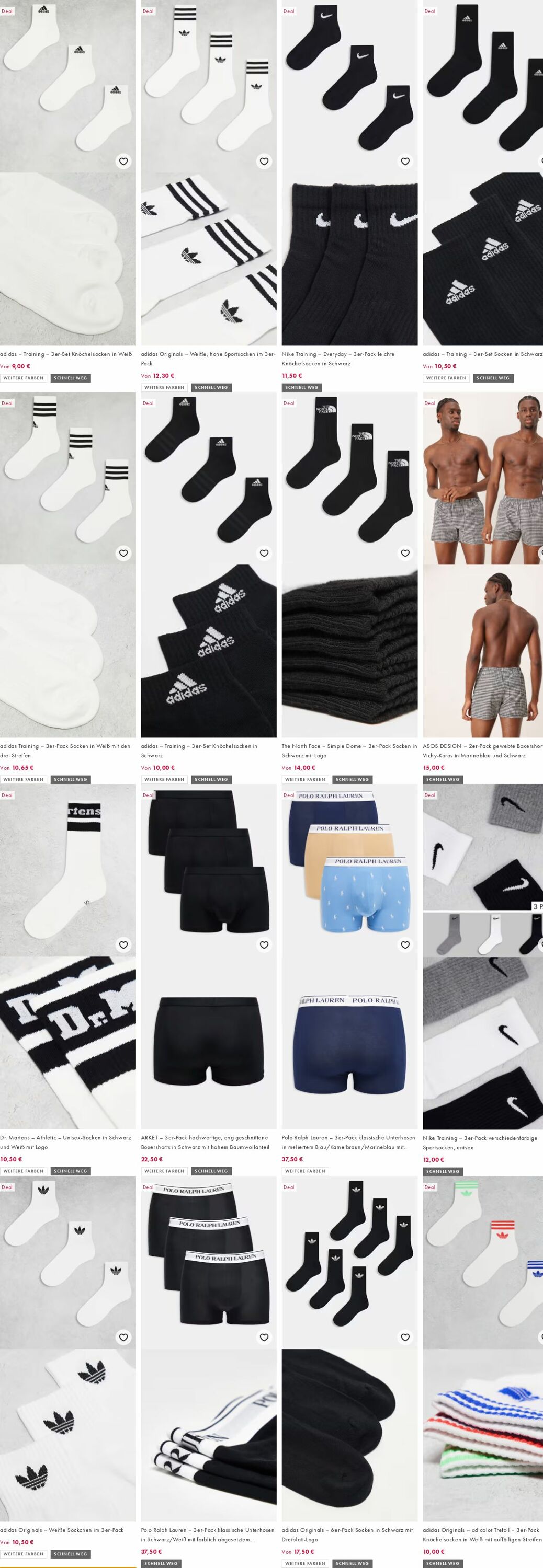 Prospekt Asos 29.09.2025 - 08.10.2025