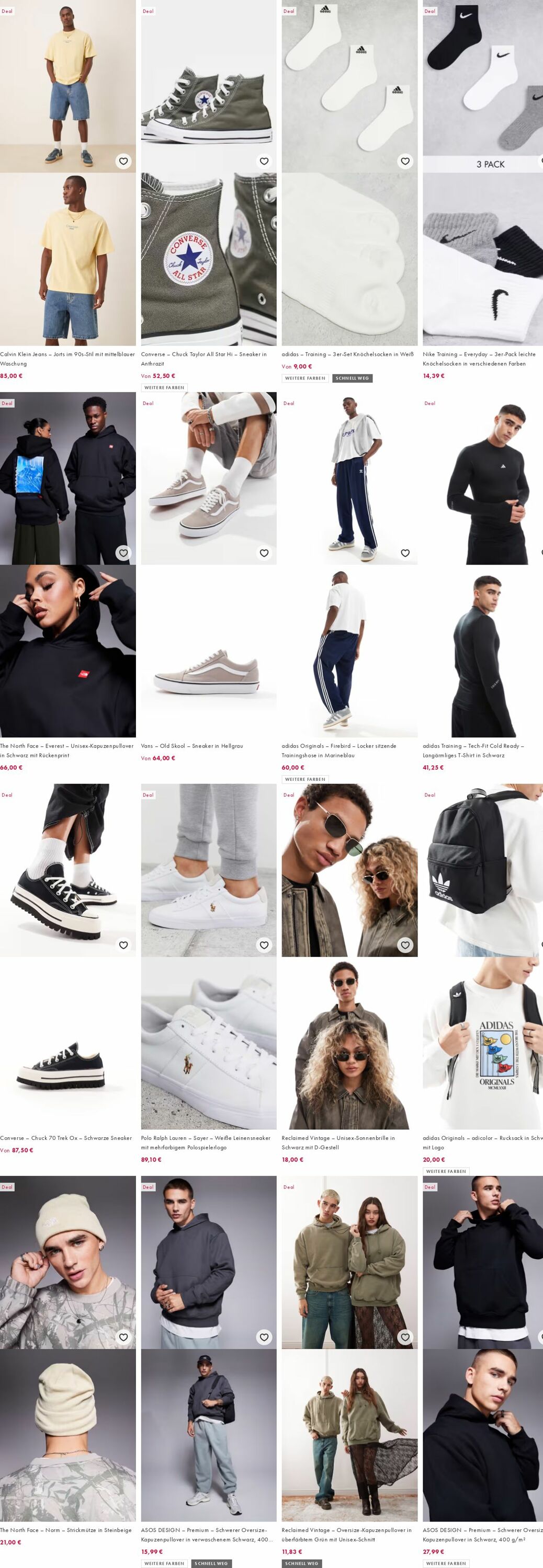 Prospekt Asos 29.09.2025 - 08.10.2025