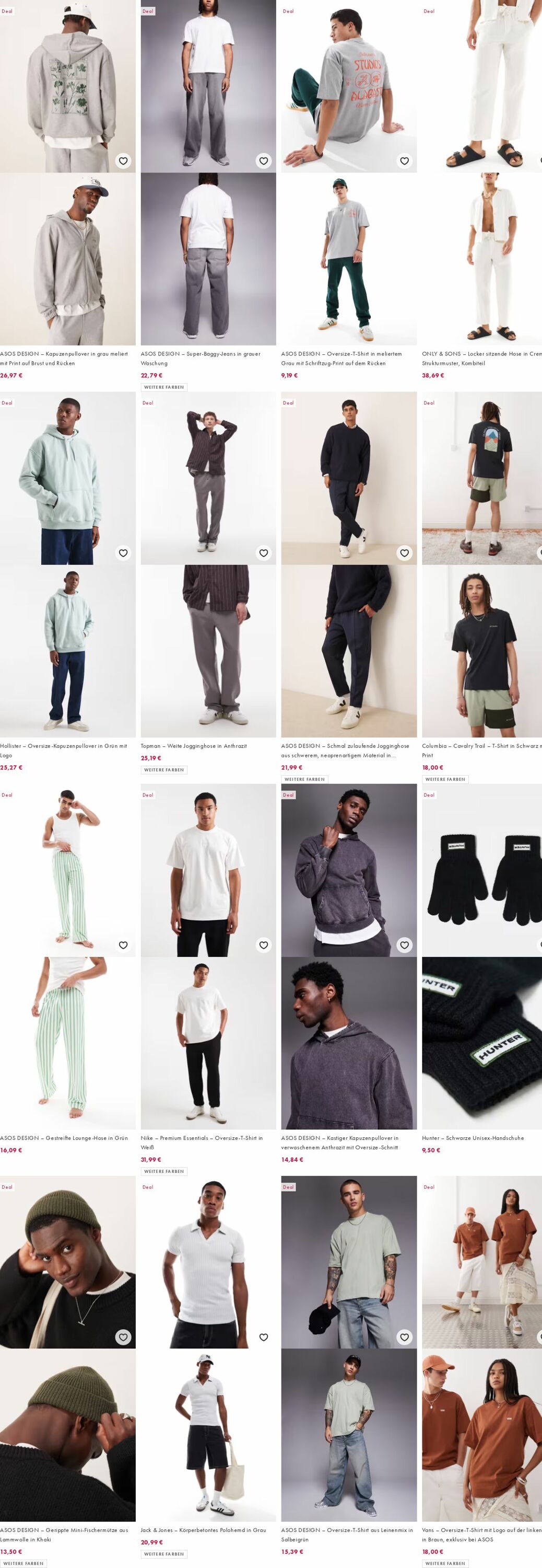 Prospekt Asos 29.09.2025 - 08.10.2025