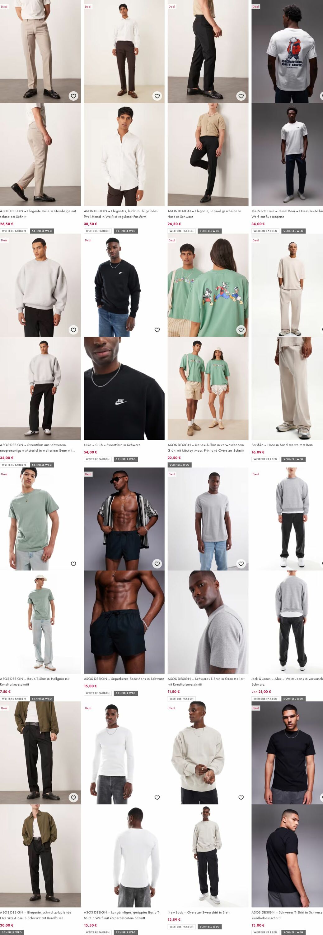 Prospekt Asos 29.09.2025 - 08.10.2025
