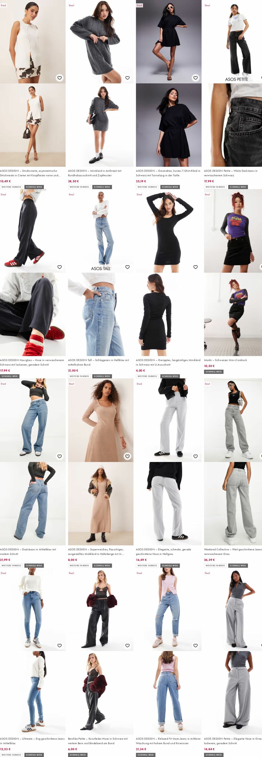 Prospekt Asos 29.09.2025 - 08.10.2025