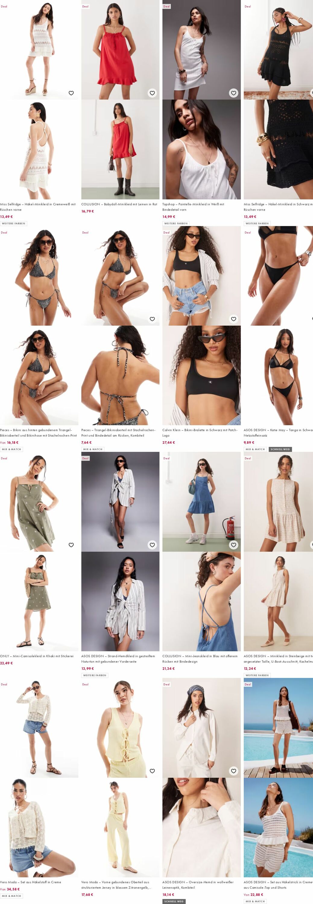 Prospekt Asos 29.09.2025 - 08.10.2025
