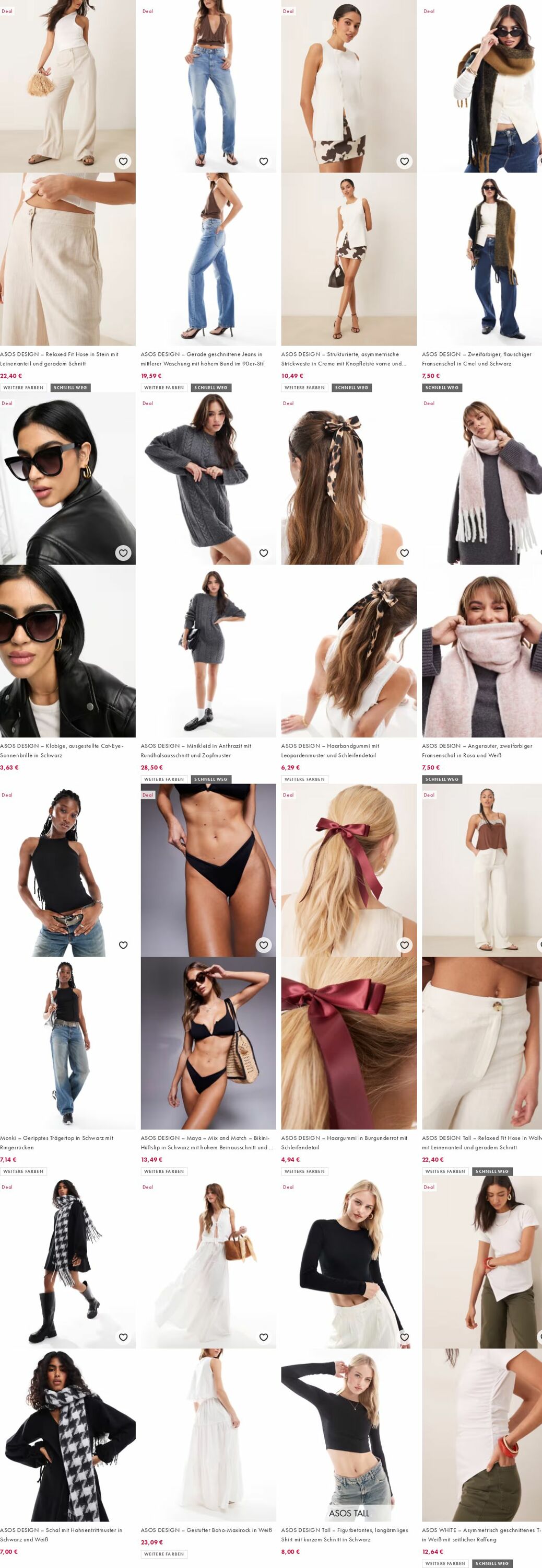 Prospekt Asos 29.09.2025 - 08.10.2025