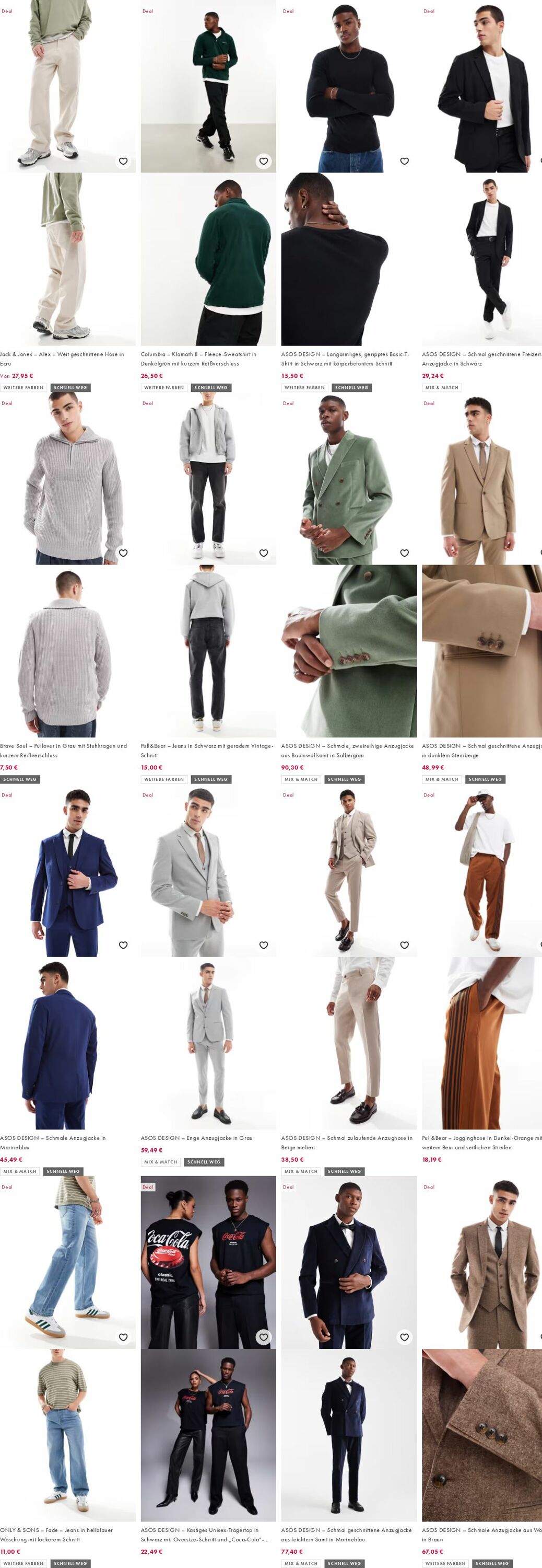 Prospekt Asos 29.09.2025 - 08.10.2025