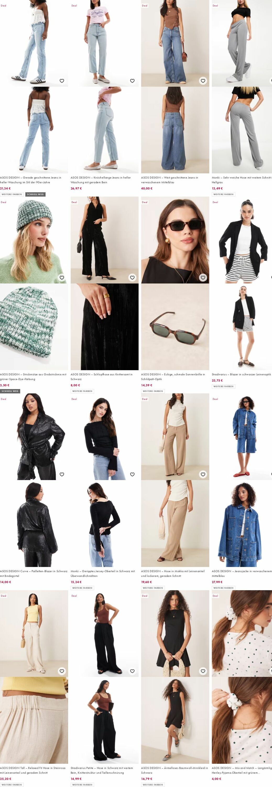 Prospekt Asos 29.09.2025 - 08.10.2025