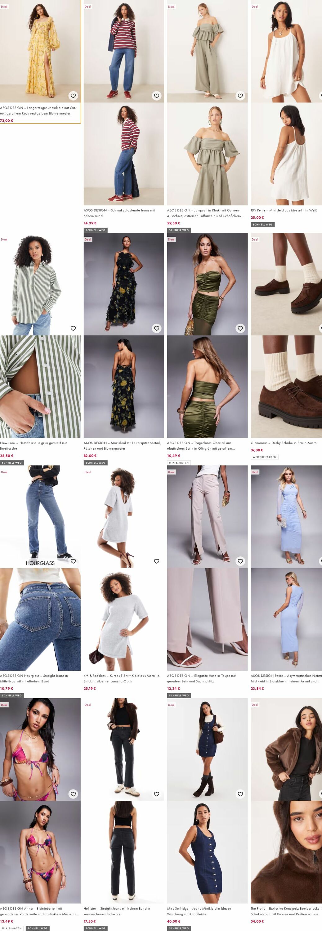Prospekt Asos 29.09.2025 - 08.10.2025