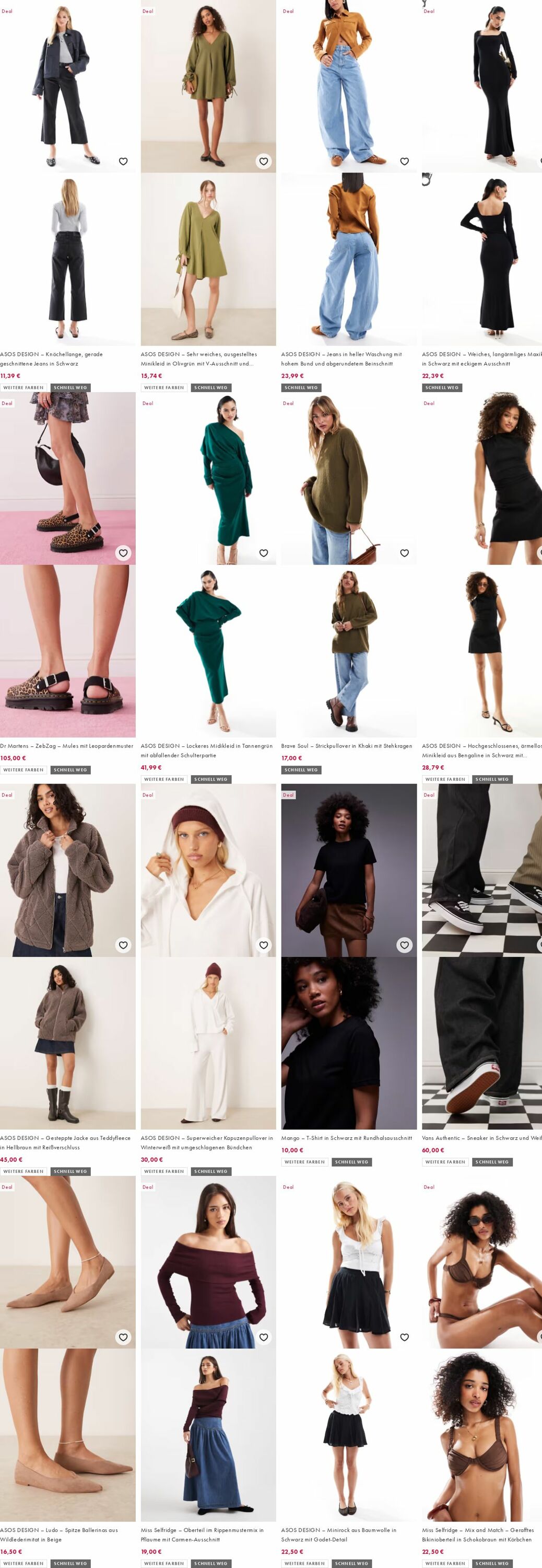 Prospekt Asos 29.09.2025 - 08.10.2025