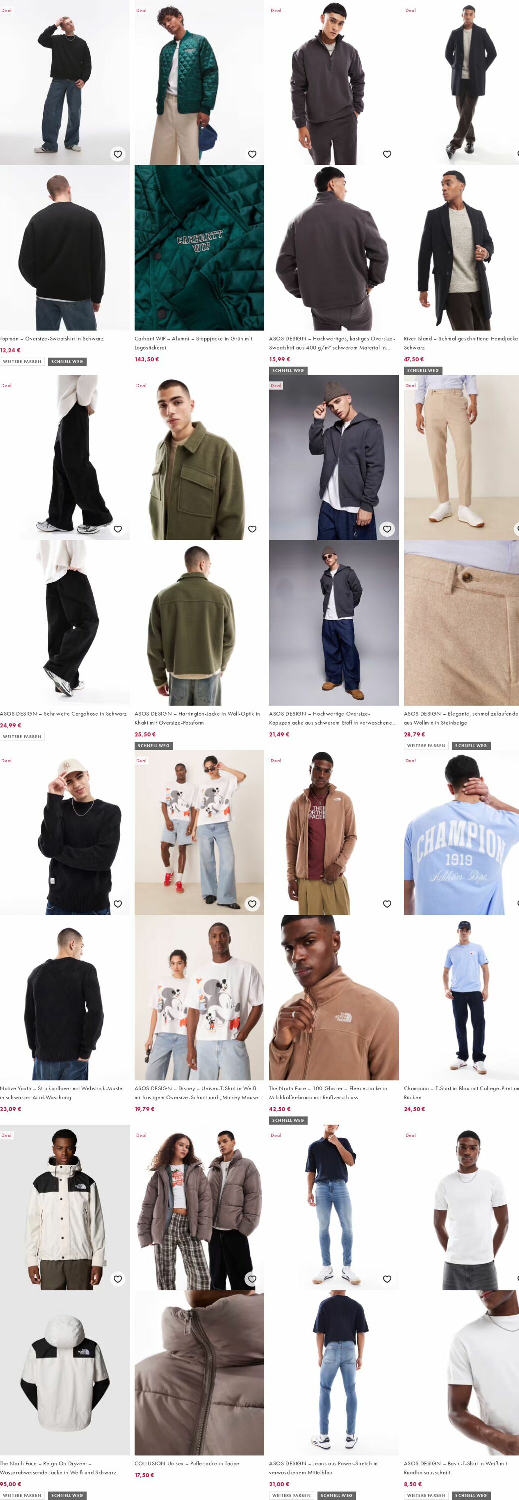 Prospekt Asos 29.09.2025 - 08.10.2025