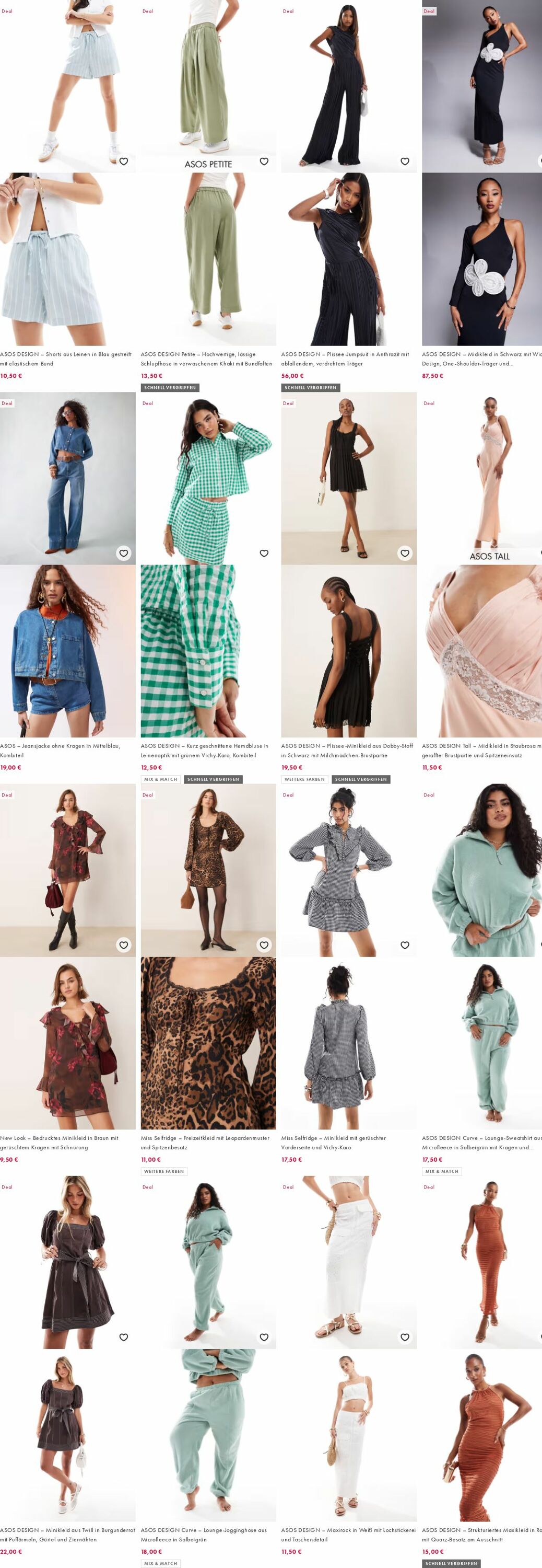 Prospekt Asos 26.05.2025 - 04.06.2025